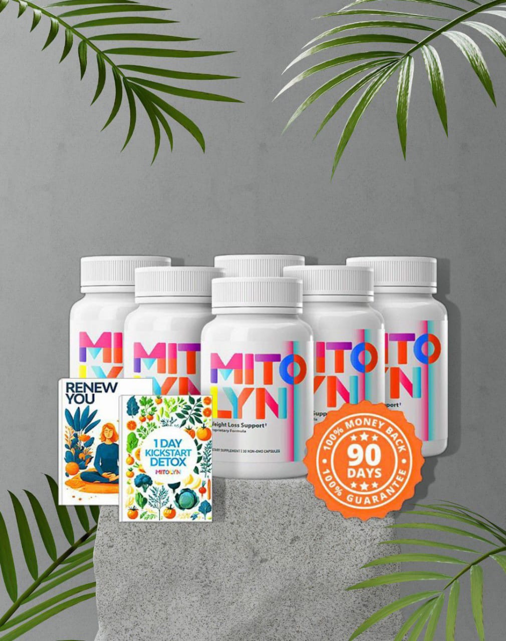 Six bottles of MitoLyn